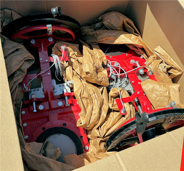 8 Units - Unused Bray Series 752, 8" Bidirectional Perimeter Seat Knife Gate Valve)